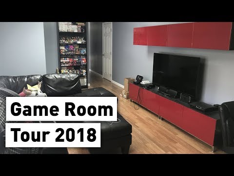Game Room Tour 2018 - tvsonicgaming