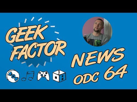 Geek Factor News 64 - Wieści z Comic Conu oraz czy Kaczmar został recenzentem dla darmowych gier??
