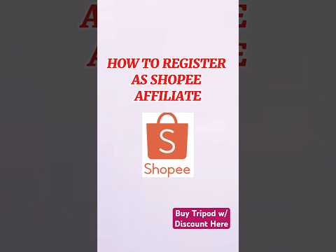 Shopee Affiliate Program Step by Step Registration Tutorial Earn Extra Income Online Thru Commission