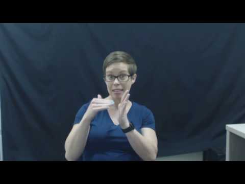 ASL 205 -  Video 1: Letter Handshapes, Native Fingerspelling, and Counting Numbers
