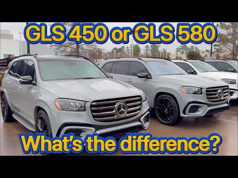 What’s the Difference Between the 2025 Mercedes GLS 450 and GLS 580?