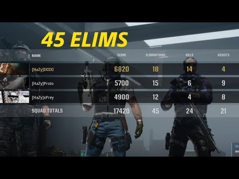 45 ELIMS Warzone Win