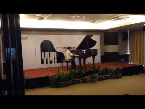 First Winner Yamaha Piano Competition Regional Stage, April 12, 2015