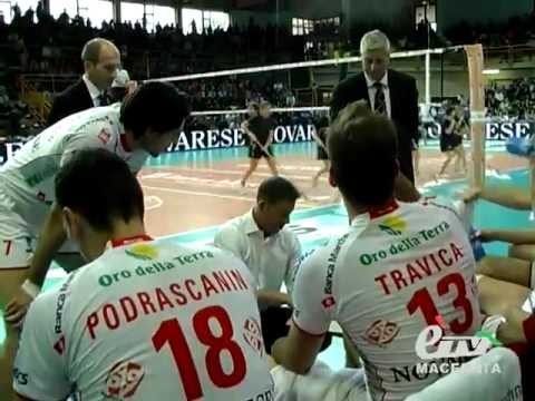 VOLLEY A1. QUARTI DI FINALE. LUBE MACERATA - MARMI LANZA VERONA (3-1)