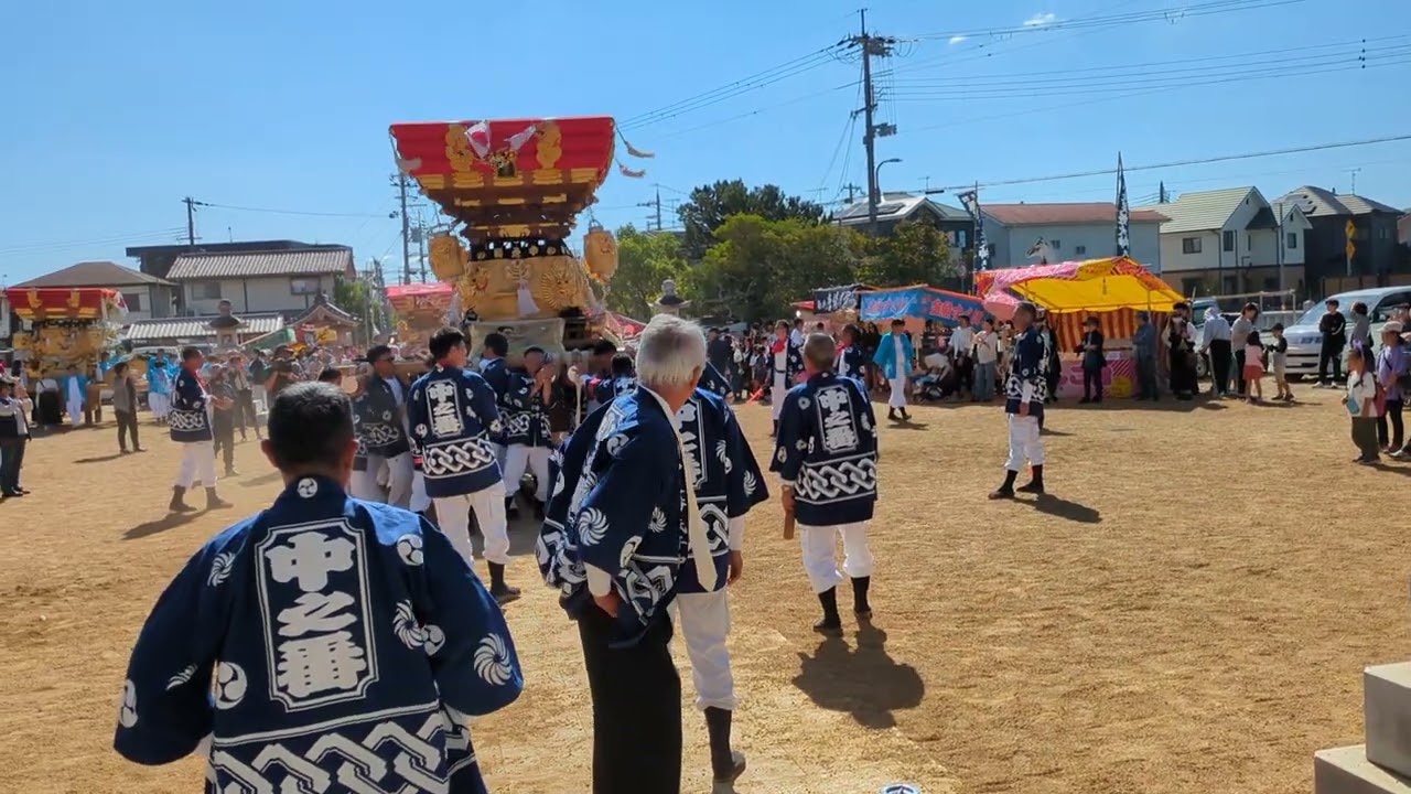 大窪八幡宮 秋祭りYoutube動画