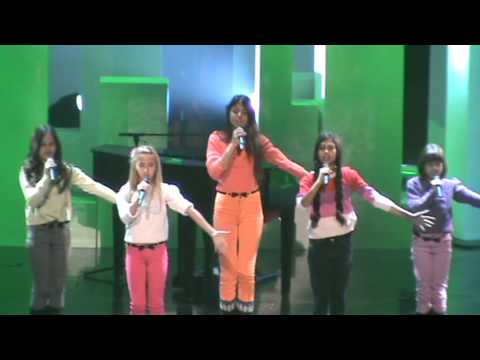 1st Rehearsal Israel Junior Eurovision 2012 / Kids.il - Let The Music Win