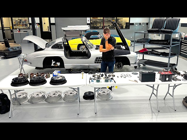 Rebuilding My $2,000,000 Mercedes 300sl Gullwing In 7 Days!