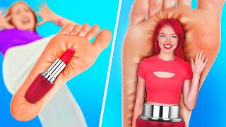 IF OBJECTS WERE PEOPLE 🤣Funniest Situations In The World With Food And Makeup By 123 GO!
