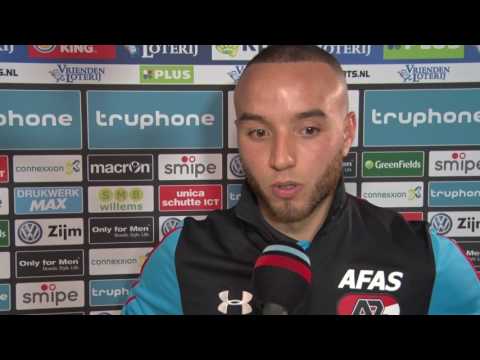 Reactie Bel Hassani na Vitesse - AZ