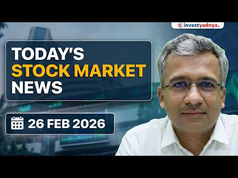 Daily Stock Market News(Feb 26, 2026): US Tariffs, Oil Price War & India Q3 GDP Growth