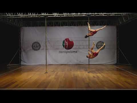 Mexico Artistic Pole Professional Doubles 18 María Cristina Martínez Piña and Gerardo Rosas