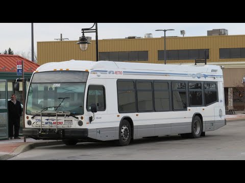 NFTA METRO RIDE ROUTE 74 OUTBOUND [FULL ROUTE] BUS 2266 - 2022 NOVABUS LFS