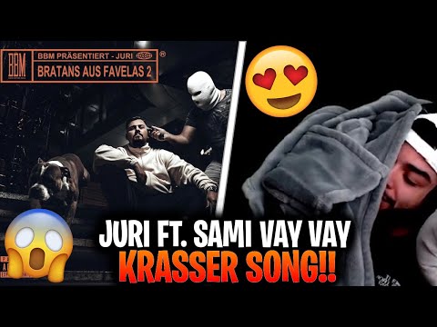 NEUER SONG VON SAMI & JURI!!!😱😍😍 Sami reagiert auf Juri ft. Sami - Vay Vay | Sami Stream Highlights
