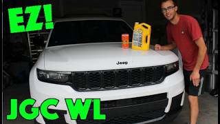 Jeep Grand Cherokee L Oil Change - WL - (2021, 2022+)