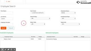 Paylocity Training - Payroll Module - Setting up your Employee Groups for Payroll