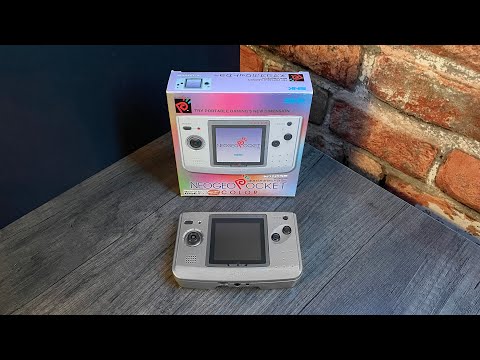 UNBOXING — SNK NeoGeo Pocket Color Console: Platinum Silver Edition (1999)