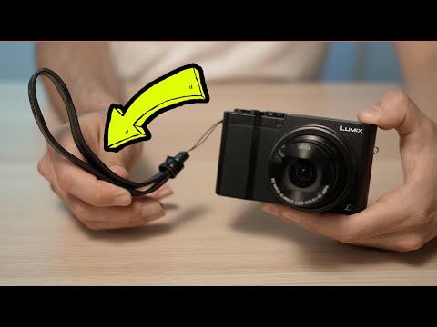 How to Attach a Camera Hand or Wrist Strap