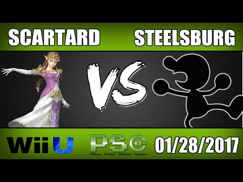 Scartard (Zelda) vs Steelsburg (Mr. Game and Watch) - Wii U Losers Round 2 - Rising Legends Arcadian