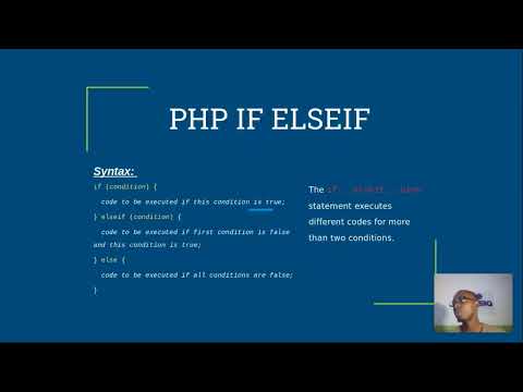 Learning Php Conditional Statements
