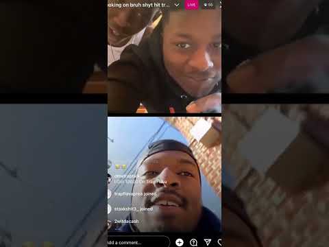 Trapflava Boowop Said He Would Box GBGLILACTIVE 😂😂 *Live*