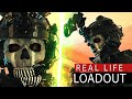 Ghost MW2 Loadout in Real Life