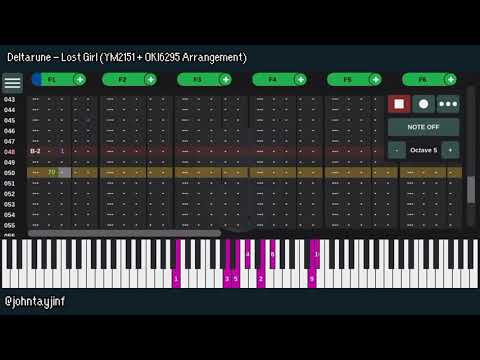 Deltarune - Lost Girl (YM2151 + OKI6295 Arrangement)