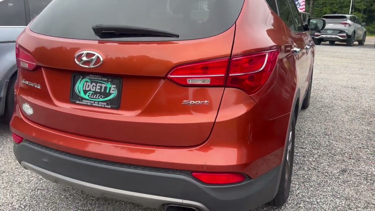 2016 Hyundai Santa Fe Sport Sport Utility 4D - Video