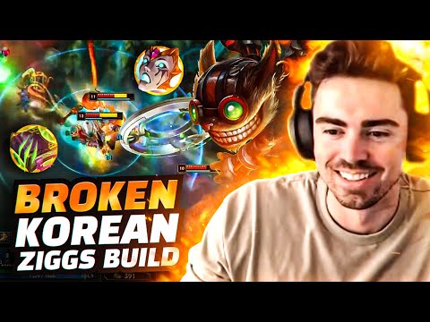 This Korean Ziggs Build Is BROKEN | Midbeast