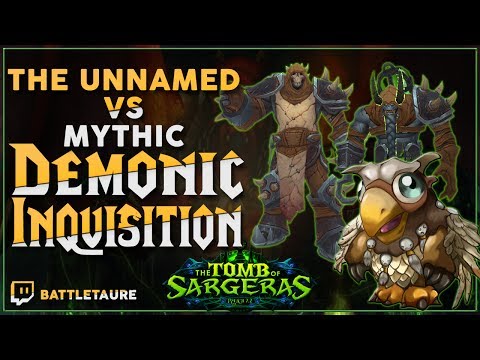 Demonic Inquisition Mythic Kill The Unnamed Moonkin PoV