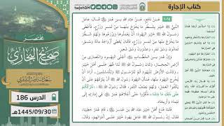 صورة دروس الحرم | مختصر صحيح البخاري | ( كتاب الإجارة ) للشيخ أ.د. سعد بن ناصر الشثري | الدرس (186)