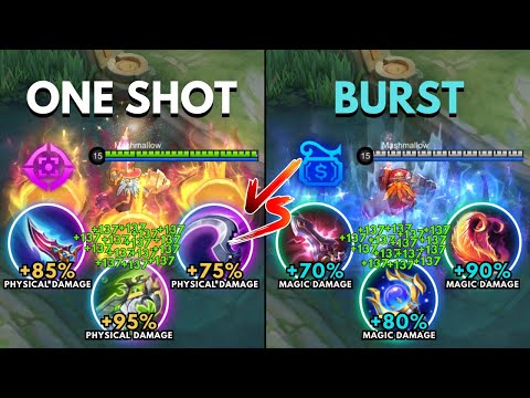 Bane One Shot Build vs Bane Burst Build