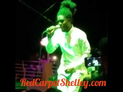 Chronixx performs at Welcome to JamRock Reggae Cruise 2016