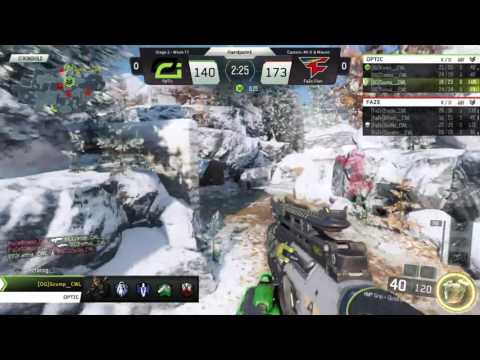 Optic vs Faze - CWL Stage 2 Week 10 - Map 1