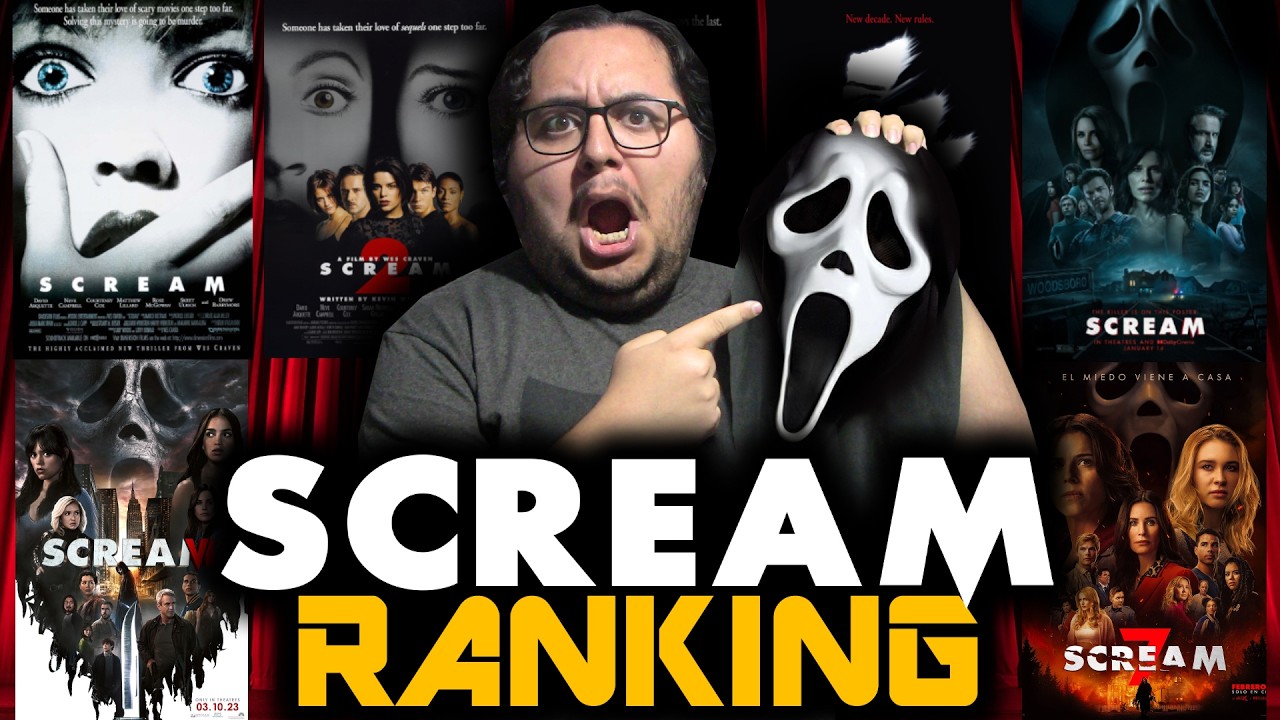 Scream - El Ranking de TODAS las películas!