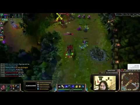 Dignitas Imaqtpie Lucian vs Twitch [Diamond 1 Ranked solo queue AD]