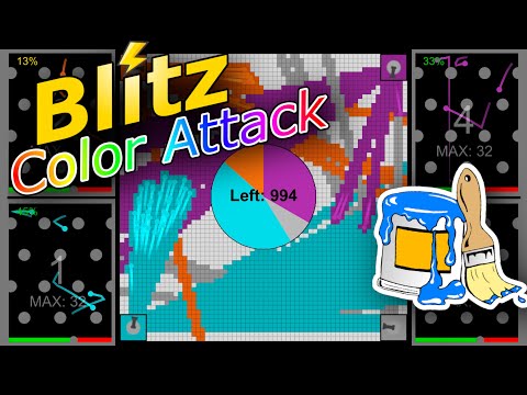 Blitz Color Attack: Territory Wars Multiply or Release