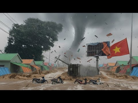 Vietnam Now: Powerful Typhoon Kalmaegi Destroys Homes, Submerges Streets, Forces Mass Evacuations.