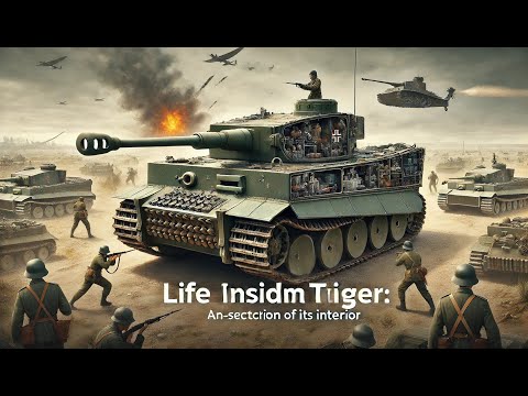 Life Inside a Sturmtiger Tank A Detailed Cross Section of Its Interior