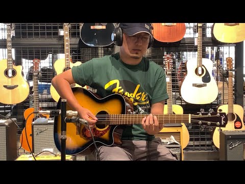 Демонстрация звучания гитары Fender CC-140SCE