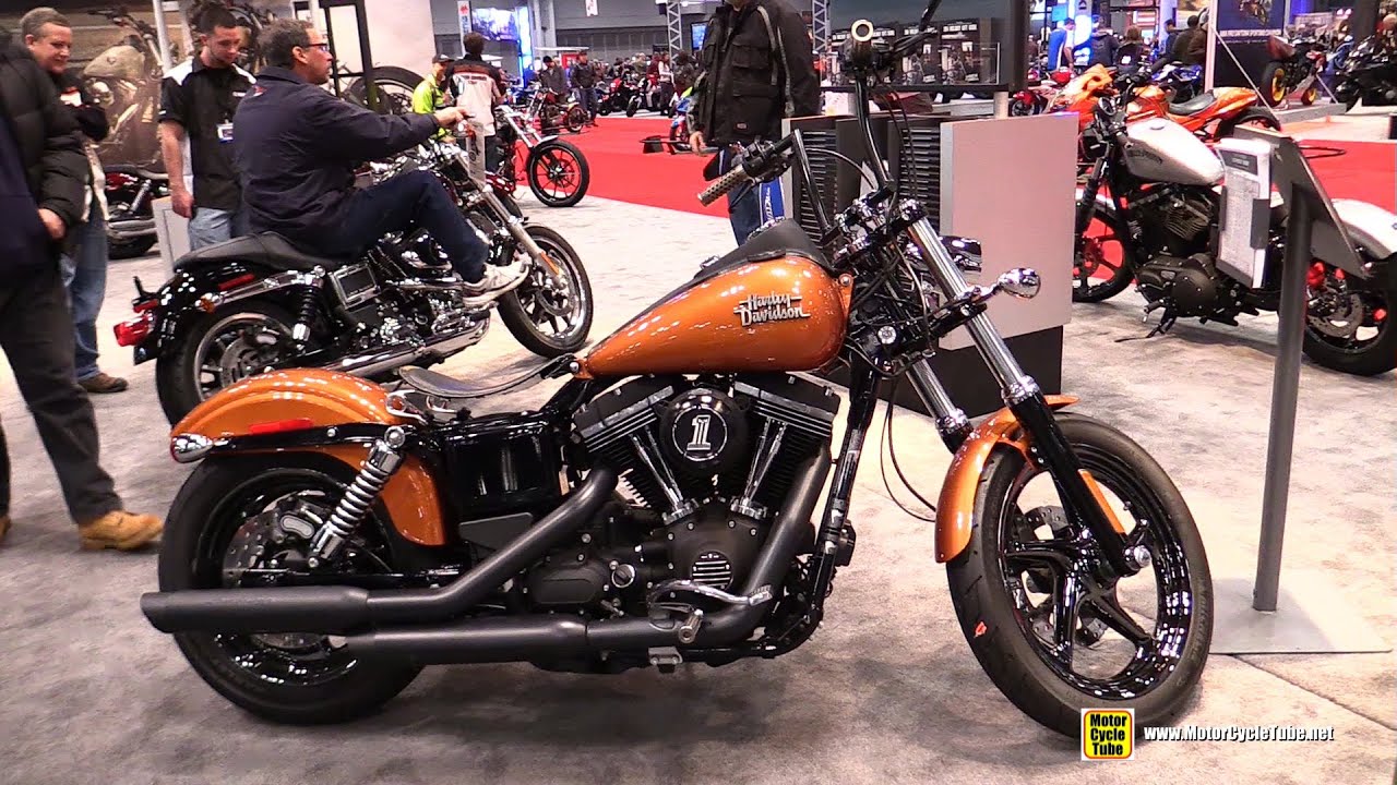 2015 Harley-Davidson Dyna Street Bob H-D1 Customized - Walkaround - 2014 New York Motorcycle Show