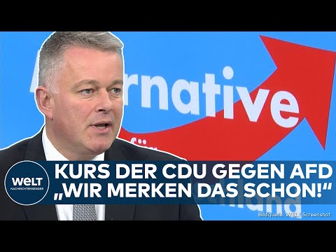 DEUTSCHLAND: Plan der Brandmauer von CDU und CSU! So soll der Umgang mit der AfD geschehen