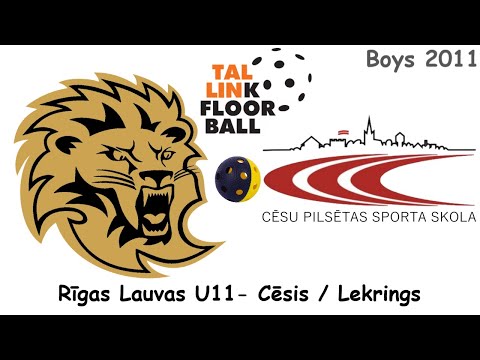 Florbols zēni U11. Rīgas Lauvas - CPSS / Lekrings. Tallinn, 28.05.2023.