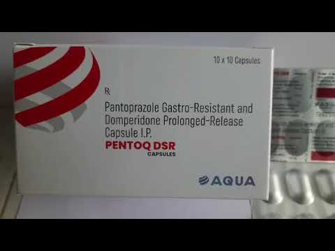 Pantoprazole gastro resistant 40 mg and domperidone prolonge...