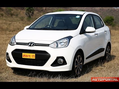 Hyundai Xcent Review "Test Drive" - AutoPortal