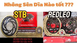 So Sánh Nhông sên dĩa Redleo & Stb loại nào tốt ?? #stb #redleo #baonhotvungtau