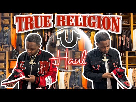 TRUE RELIGION FACTORY OUTLET SHOPPING HAUL & TRY ON | SHOP WITH ME‼️
