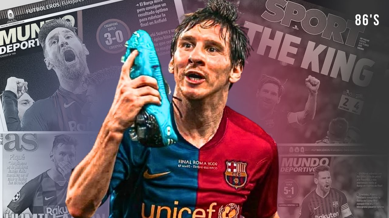 O QUÃO ABSURDO FOI MESSI NO FC BARCELONA?!!