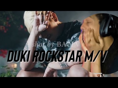 Reacts to DUKI ROCKSTAR M/V | First Time Watching