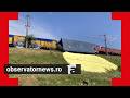 Tren Cu Sulf Deraiat în Constanța Patru Vagoane Au Sărit De Pe șine Iar Unul S A Răsturnat