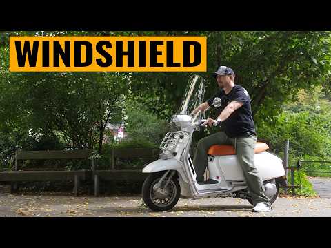 Lambretta G350 Touring Windschild | Montage & Erste Eindrücke